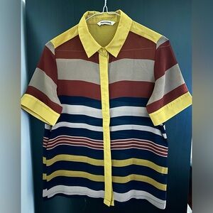 Mossimo Coloured Stripe Blouse
